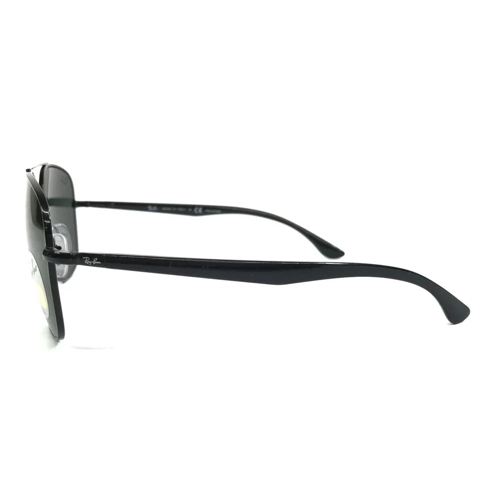 Ray-Ban Sunglasses RB3683 002/58 Black Aviator Frames with Gray Polarized 56 mm